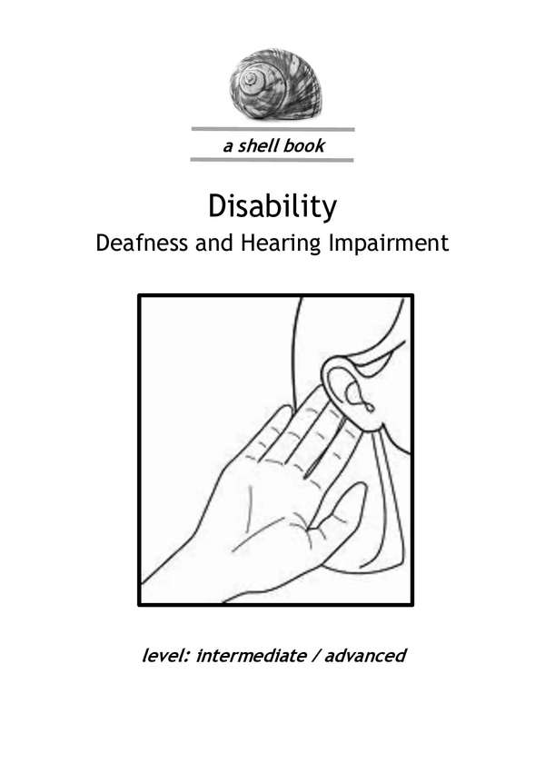 Disability: Deafness and Hearing Impairment | ECHOcommunity.org