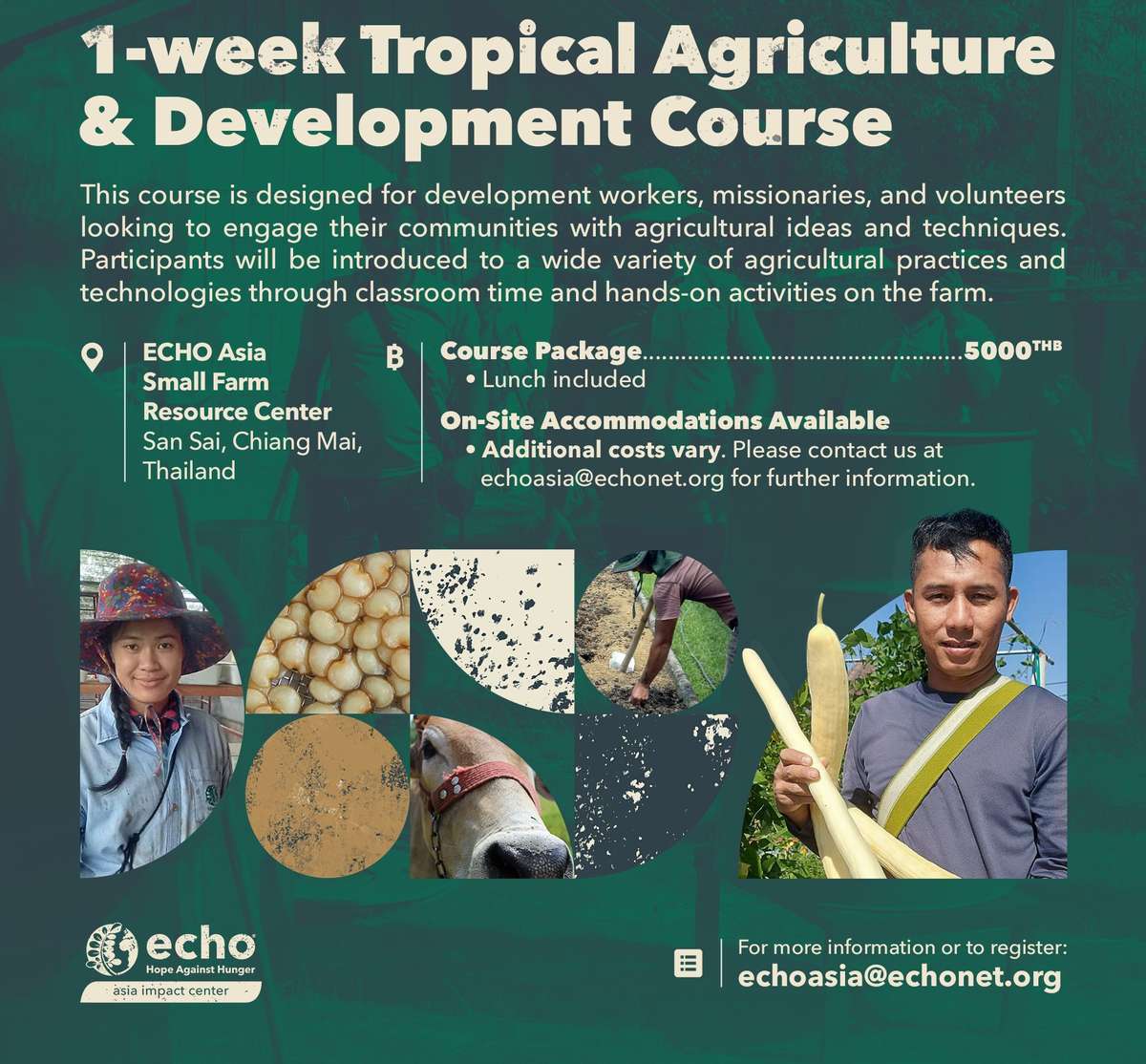 ECHO Asia Tropical Agriculture & Development Course Flier_Nov_2022
