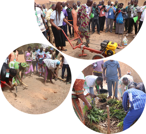 Le forum national de ECHO Afrique de l'Ouest sur l'agriculture