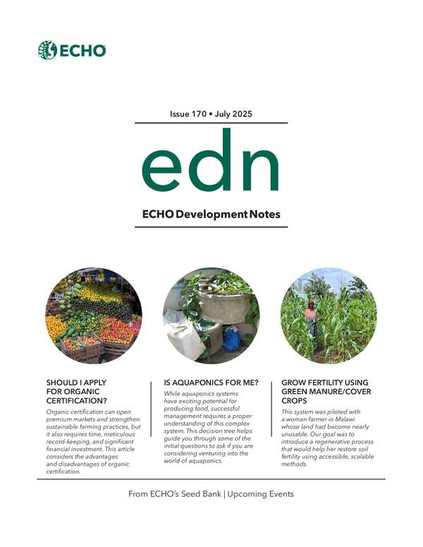 ECHO Development Notes (EDN) | ECHOcommunity.org