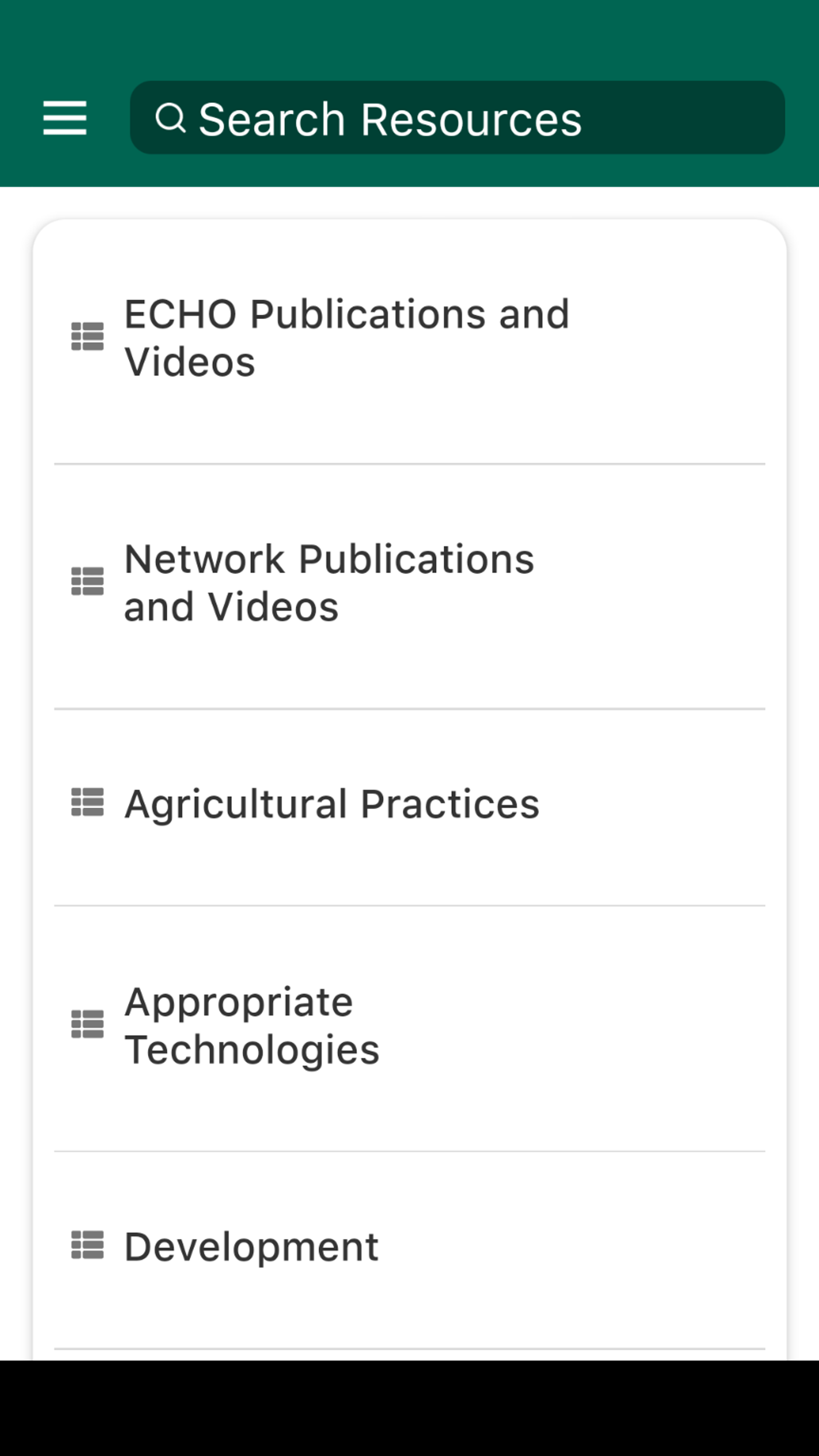 Mobile App Resource Tutorial | ECHOcommunity.org