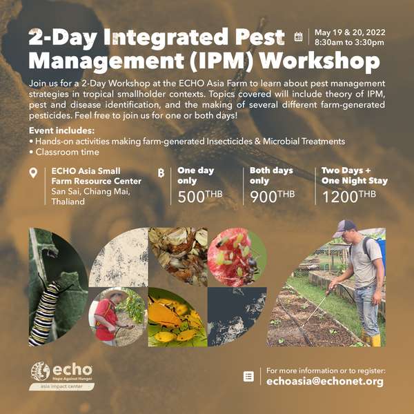 Introduction to IPM Workshop May 2022