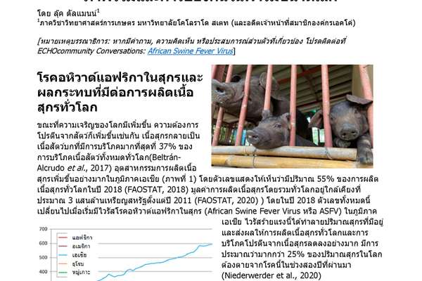 African Swine Fever Virus: Overview and Prevention on the Small Farm ...