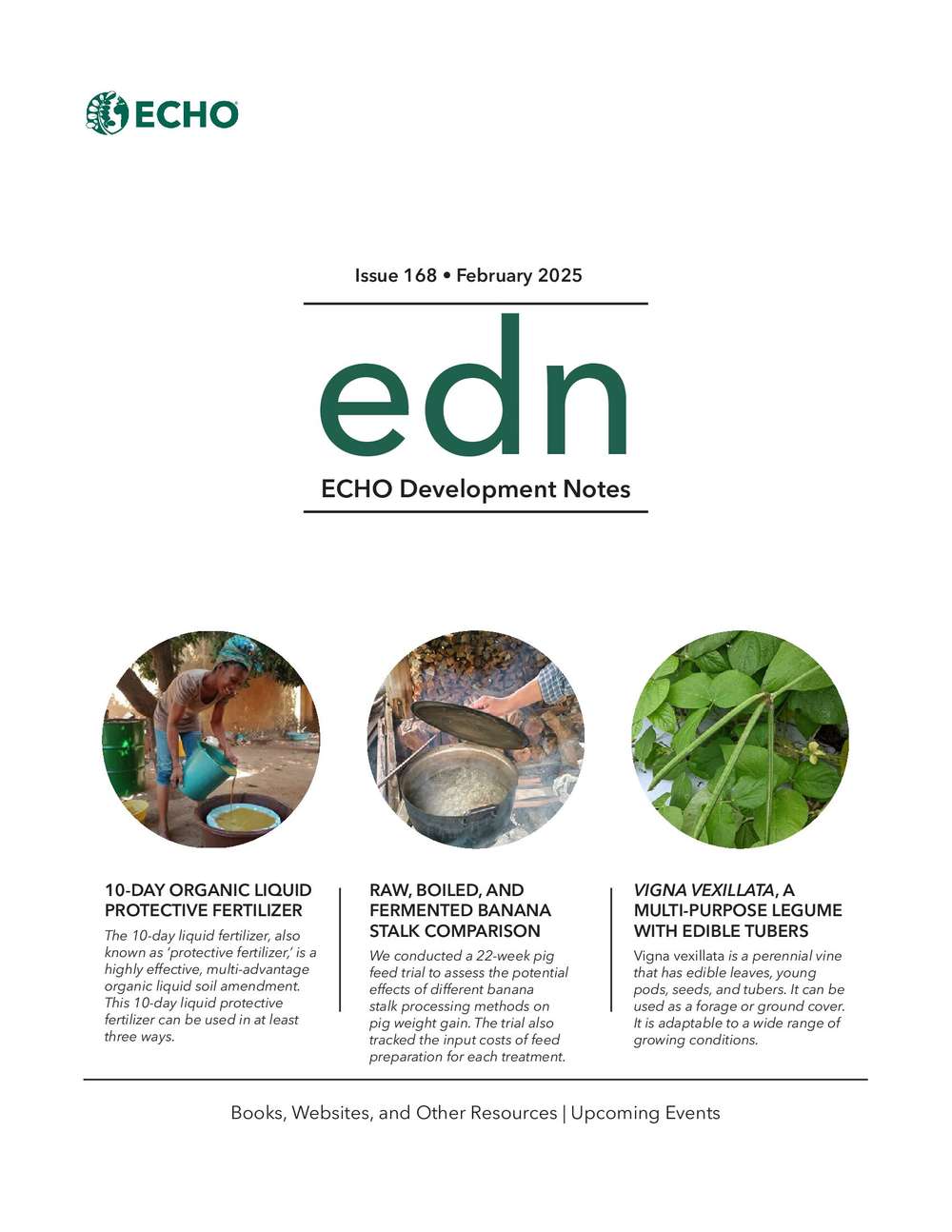 ECHO Development Notes (EDN) | ECHOcommunity.org
