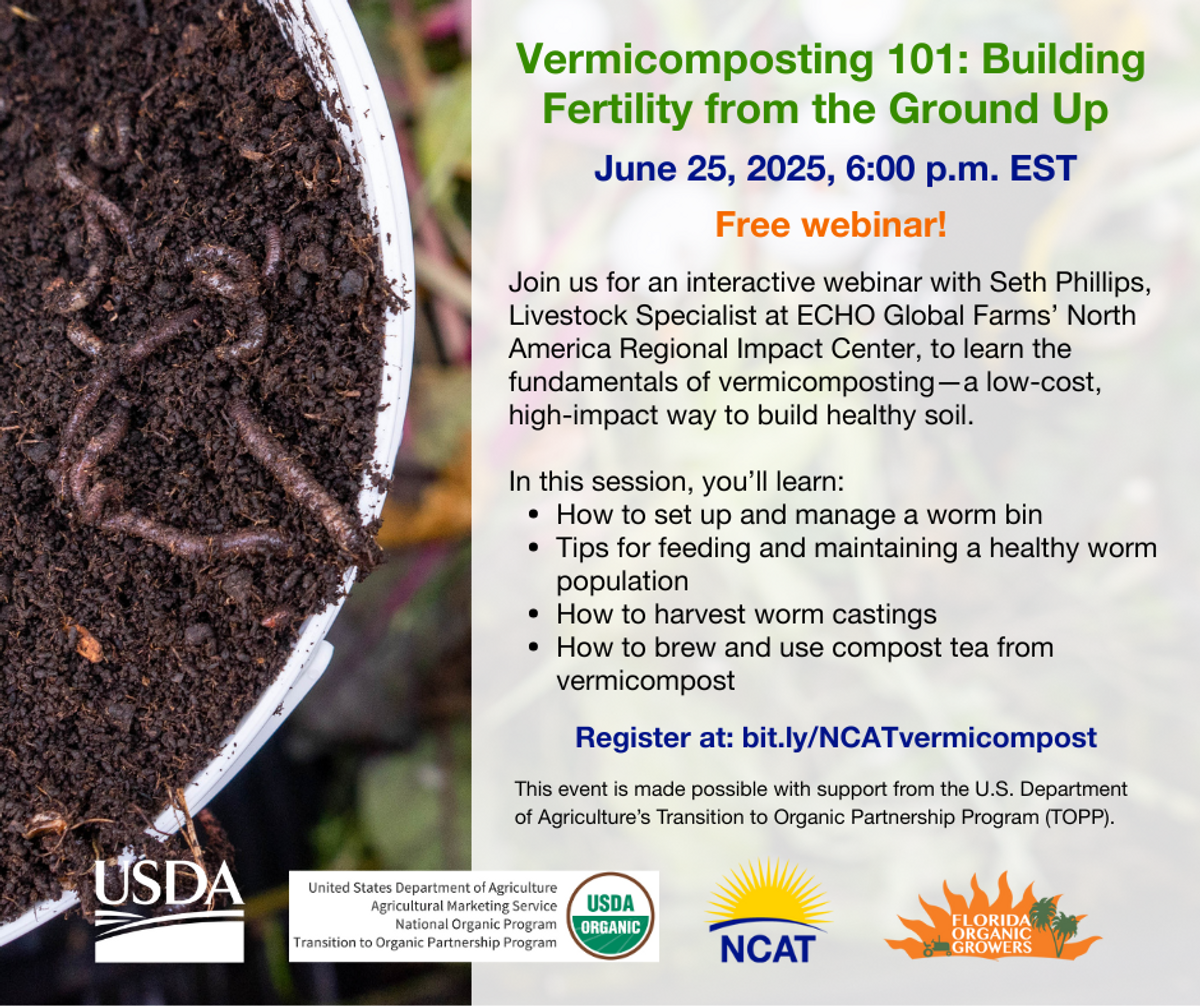 June 2025 Vermicompost webinar