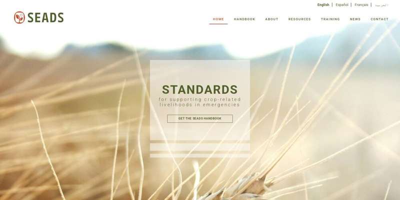 SEADS - Standards for supporting crop-related livelihoods in ...