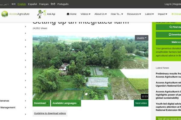 Setting Up An Integrated Farm - Video | ECHOcommunity.org